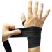 HUNTER Professional Boxing Hand Wraps - 180 inch Wrist Wraps for Men & Women - Ideal for Kickboxing, Muay Thai, MMA - Black 4.5 Meter - Buy Online on GoSupps.com