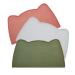 Ohmo bowl pad for small dogs and cats 46x25cm base for cat bar non -slip feed pad made of silicone waterproof camouflage green 46x25cm camouflage green
