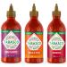 Tabasco Sauce Piquante Multipack Coffret de sauces piquantes avec 3 bouteilles faciles presser de 256 ml Sans gluten conservateurs et mati res grasses (Buffalo Sriracha Sweet & Spicy)