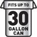 Glad ForceFlexPlus Drawstring Trash Bags - 30 Gallon, 50 Ct - Pack of 1 - Buy Online on GoSupps.com