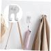Cabilock 10 pcs No Hook Shaver Holder | Bathroom Razor & Towel Storage | Aluminum Alloy Clothes Hook - Buy Online on GoSupps.com