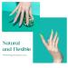Beetles Gel Polish 2 in 1 Nail Glue and Base Gel Kit with 500Pcs Clear Full Cover Medium Almond False Nails - Buy Online on GoSupps.com