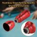 3 in 1 Cue Tip Shaper Tool for Pool Cue Tips - Red | Durable Billiards Accessories - Buy Online on GoSupps.com
