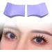 2x 2 in 1 Silicone Eyelash Stamper Left Right Lower Lashes Stamps Eyes Makeup Tool for Woman Girl Violet - Buy Online on GoSupps.com