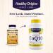 Healthy Origins CoQ10 300 mg - Heart Health & Energy Supplement - Gluten-Free Non-GMO - 150 Softgels - International Shipping Available - Buy Online on GoSupps.com