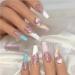 Silicone Nail Practice Hand with 50Pcs Nail Tips - Realistic Acrylic Nails Mannequin (Right Hand) - Buy Online on GoSupps.com