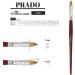 Escoda Prado 1461 Short Handle Artist Watercolor Brush | Size 4 Filbert - Synthetic Sable - Buy Online on GoSupps.com