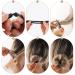 AEVBSOY 4 Pcs Hair Bun Maker Set - Magic Twist Donut Ring Style Ponytail Tool for French Twist & Curler - DIY Hair Bun Shaper & Styling Accessory - Buy Online on GoSupps.com