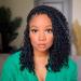 COOKOO 10 Inch Goddess Box Braids Crochet Hair With Curly Ends 8 Pack Bohemian Hippie Box Braids Pre-looped Crochet Hair Synthetic Crochet Braiding Hair for Black Women 1B 10 Inch (Pack of 8) 1B