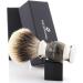 Jag Shaving Lee Razor Brush - Elegant Wooden Handle Green Horn Imitation - Perfect for Your Shaving Routine | International Shipping Available - Buy Online on GoSupps.com