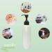 Earth's Essentials 8 oz. Refillable Pump Bottles (4 pack) | HDPE Plastic, Patented Funnel | Ideal for Lotions, Shampoos, Massage Oils - Buy Online on GoSupps.com