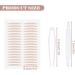 wimony 200 Pieces Eyelid Lift Strips Self-Adhesive Invisible Double Eyelid Lift Strips Waterproof Eyelid Lifter Strips Instant Lifting Droopy/Uneven/Single/Hooded Eyelids - Buy Online on GoSupps.com