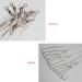 20pcs Fishing Hook Rigs - Nylon-Coated Line Leader with Stainless Steel Hook - Buy Online on GoSupps.com