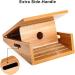 StrongTek Adjustable Wooden Slant Board for Calf Stretching - Portable Incline Stretch Board with Side Handles - Buy Online on GoSupps.com