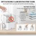 Water Dental Flosser & Teeth Cleaner - 2 Jet Tips 10 Pressure Levels 900ML Oral Irrigator for Family - White - Buy Online on GoSupps.com