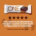 One Brands One Bar Chocolate Brownie - 12 Pack (2.12 oz Each) - High Protein Snack - Buy Online on GoSupps.com