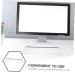 Buy Hemoblo 2-Piece Acrylic Keyboard Rest - Aesthetic Desk & Gaming Accessories | Slipproof Transparent Presentation Stand - 43x14cm - Buy Online on GoSupps.com