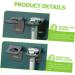 Magiclulu Razor Hangers - 2 Pack Self-Adhesive Wall Holders for Electric Razors | Shower Storage Solution - Buy Online on GoSupps.com
