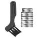 Robust PP Shaving Brush Cleaning Tool - 50 Pieces for Keyboards & Appliances - Superior Cleaning Performance with Hanging Hole | International Shipping - Buy Online on GoSupps.com
