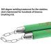 TOPOINT Foam Nunchucks with Steel Chain for Kids & Beginners - Green | Training Nunchakus - Buy Online on GoSupps.com
