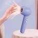 Cordless Hair Dryer Portable Compact Wireless Hair Dryer w/Hot & Cold Wind USB Rechargeable Blow Dryer for Kids Travel Outdoor Camping Blue