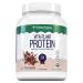 Organic Plant Based Protein for Women Complete Vegan Protein Powder with BCAAs & MCTs Plant-Based 21g Dairy-Free Gluten-Free No Added Sugar Supports Muscle Recovery (Chocolate Flavored 30 Servings)