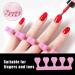 Pink Foam Sponge Toe Separators 50pcs - Nail Art Manicure Pedicure Tools - Buy Online on GoSupps.com