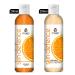 Keya Seth Aromatherapy Winter Skin Care Combo - Vitamin C Body Oil & Moisturizer | 200ml Each - International Shipping Available - Buy Online on GoSupps.com