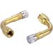 Yizhet Bicycle Valve Adapter Set - 12PCs French Schrader Presta Valve Extenders & Sealing Rings for Air Pumps - Buy Online on GoSupps.com