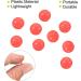 PATIKIL 200pcs 3mm Glowing Fishing Beads - Red Plastic Fishing Lure for Night Fishing | International Shipping - Buy Online on GoSupps.com
