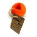Lasama Moby Dog Ball free from toxic plasticizers and toxic ingredients Dog Ball (bright orange)