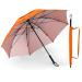 Doubwell Storm Proof Umbrella Sports Golf Umbrella 62 Inch Large Size Sturdy Umbrella UV Protection And Tested Resist Up 55 MPH Strong Wind For Men And Women (Orange)
