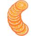 Papier de Masque Facial DIY Compresse Humide Jetable Favorisant l'absorption Masque Facial Respectueux de la Peau Papier en Forme d'orange Couverture Suppl mentaire pour un - Buy Online on GoSupps.com