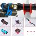 Silicone Bike Mount Straps 5 Pack - Flashlight & Helmet Light Holder, Water Bottle & Phone Strap - Random Color - Buy Online on GoSupps.com