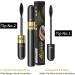 2 in 1 Curled Tubing Mascara Volume and Lengthening 4d Silk Fiber Mascara Black Waterproof Mascara Essence Mascara False Eyelash Effect Volume Mascara Long Lasting Curled Mascara (1PCS m) - Buy Online on GoSupps.com