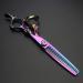 5.5 inch and 6 Inch Purple Hairdressing Scissors Barber Professional Hair Scissors Hand-cutting and Thinning Scissors (6 inch Set) - Buy Online on GoSupps.com