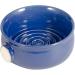 Geardeangloow Luxury Blue Ceramic Shaving Bowl - Wide Mouth Soap & Cream Holder for Men - Buy Online on GoSupps.com
