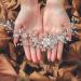 Crystal and Pearl Flower Bride Wedding Headpiece - Silver Bridal Hair Accessories for Women & Girls - Buy Online on GoSupps.com
