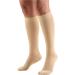Truform 15-20 mmHg Knee High Compression Stockings for Men & Women - Closed Toe Beige Large - Comfort & Support - Buy Online on GoSupps.com