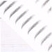 Didiseaon 4 Sheets Pairs Hair- Like Authentic Eyebrows Eyebrow Makeup Tools Eyebrow Stickers Disposable 6d - Buy Online on GoSupps.com