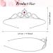Silver Rhinestone Crystal Princess Tiara Crown - 16 Pieces for Girls Birthday, Prom, Wedding | Kids Headband for Party Pageant - Buy Online on GoSupps.com