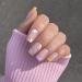 Sethexy Short Square False Nails - 24Pcs French Press on Acrylic Nails for Women & Girls - Floral Design - Buy Online on GoSupps.com