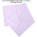 Verdant Touch Spa Bed Sheet | Soft Cotton Massage Couch Cover with Facial Hole | Lilac 180cm x 80cm | Ideal for Beauty Salons - Buy Online on GoSupps.com