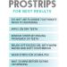 Buy Prostrips: 12 Shades Whiter Teeth - Enamel Safe Remineralizing Strips with 97% No Sensitivity - Fast International Shipping - Buy Online on GoSupps.com