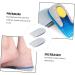 NOLITOY Shock Absorbing Heightening Insoles - 3 Pairs Gel Shoe Inserts for Men & Women Invisible Lift Cushions & Heel Boosters - Buy Online on GoSupps.com