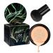 GL-Turelifes Mushroom Head CC Cream Air Cushion Foundation Water Feeling Flawless BB Cream Moisturizing Oil Control Long Lasting Lightweight & Smoothing Natural Concealer (#03 Brunet Brown 15 oz) 15 g (Pack of 1) #03 Brunet Brown
