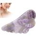 Verdant Touch Amethyst Gua Sha Scraping Board - Portable Facial Massage Tool for Spa & Acupuncture Therapy - Buy Online on GoSupps.com