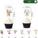 48pc Girl Wild Cupcake Toppers Jungle Safari Animal Them Party Cake Decorations Supplies - Buy Online on GoSupps.com