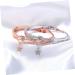 FRCOLOR Star Women Bracelet Women Bracelets Sun and Moon Bracelet Star Hand Jewelry Star Bracelet Gemstone Bracelets Cuff Bracelet Crystal Bead Bracelet Alloy Silver Bracelet Miss Silver 19.5*1.2cm - Buy Online on GoSupps.com