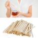 Nose wax sticks wax spatula wooden spatula wax spatula wooden spatula nose wax stick wooden spatula waxing nasal hair wax Applicator nasal hair wax available for men and women 200PCs